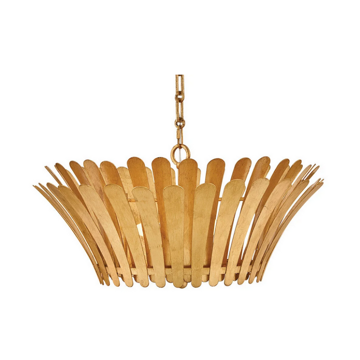 Hinkley 47694 Reina 3-lt 26" LED Chandelier - Distressed Brass