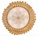 Hinkley 47695 Reina 8-lt 34" LED Tapered Chandelier - Distressed Brass