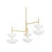 Corbett 477-42 Evander 6-lt 42" LED Chandelier