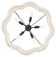 Hinkley 47734 Gwen 5-lt 24" LED Chandelier - Black