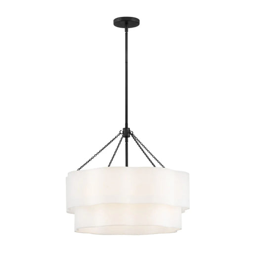 Hinkley 47734 Gwen 5-lt 24" LED Chandelier - Black