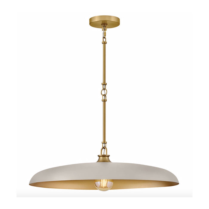 Hinkley 48165 Sadie 1-lt 24" LED Chandelier - Lacquered Brass