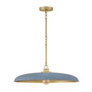 Hinkley 48165 Sadie 1-lt 24" LED Chandelier - Lacquered Brass with Vintage