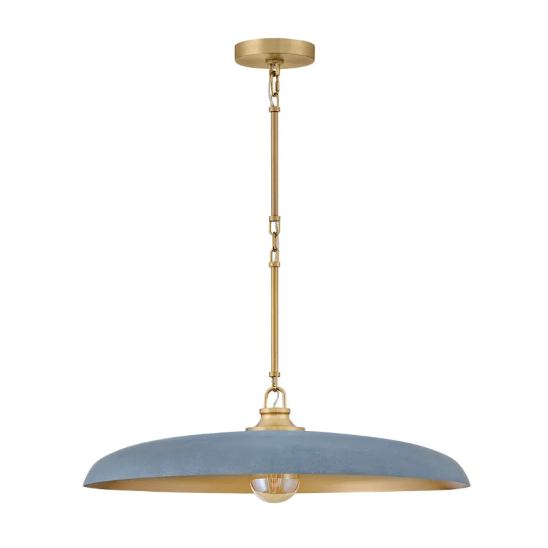 Hinkley 48165 Sadie 1-lt 24" LED Chandelier - Lacquered Brass with Vintage