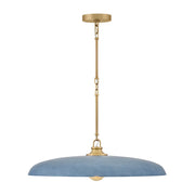 Hinkley 48165 Sadie 1-lt 24" LED Chandelier - Lacquered Brass with Vintage