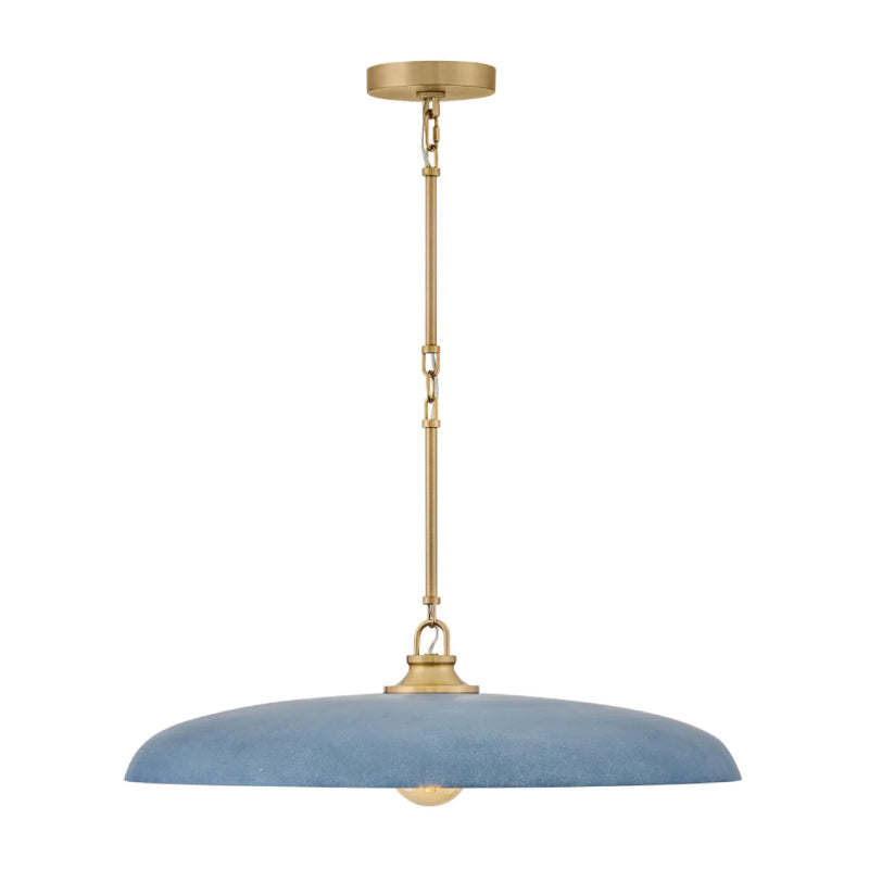 Hinkley 48165 Sadie 1-lt 24" LED Chandelier - Lacquered Brass with Vintage
