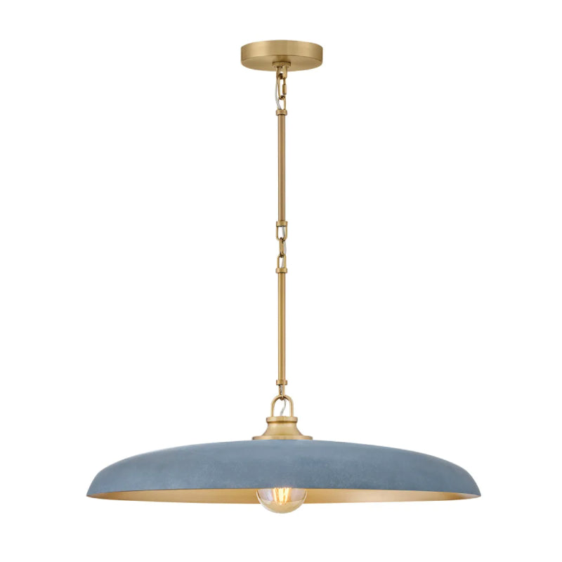 Hinkley 48165 Sadie 1-lt 24" LED Chandelier - Lacquered Brass with Vintage