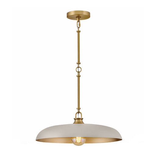 Hinkley 48167 Sadie 1-lt 18" LED Chandelier - Lacquered Brass