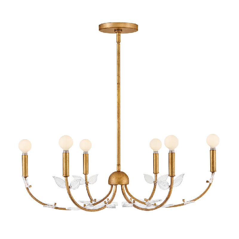 Hinkley 48286 Aliso 6-lt 30" LED Chandelier