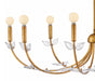 Hinkley 48288 Aliso 8-lt 42" LED Chandelier