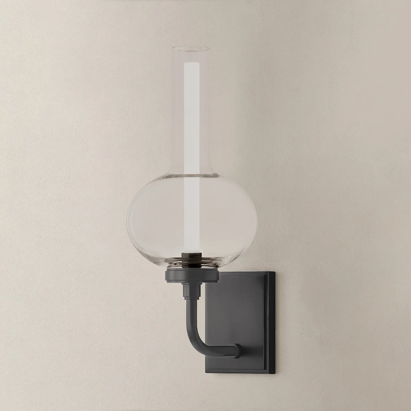 Hudson Valley 4831 Rossman 1-lt 17" Tall LED Wall Sconce - Dark Bronze