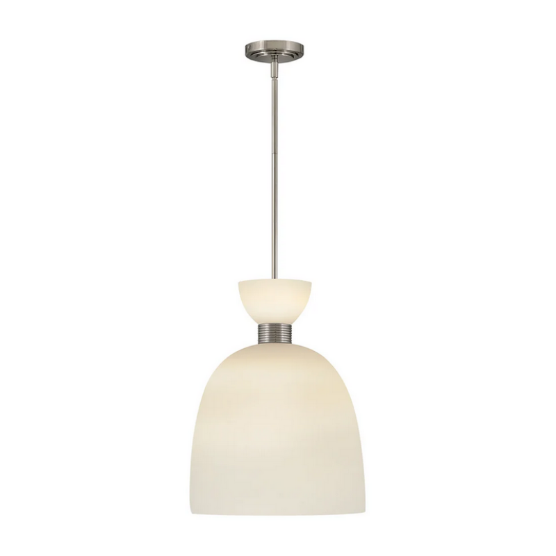 Hinkley 48347 Tallulah 1-lt 14" LED Pendant - Polished Nickel