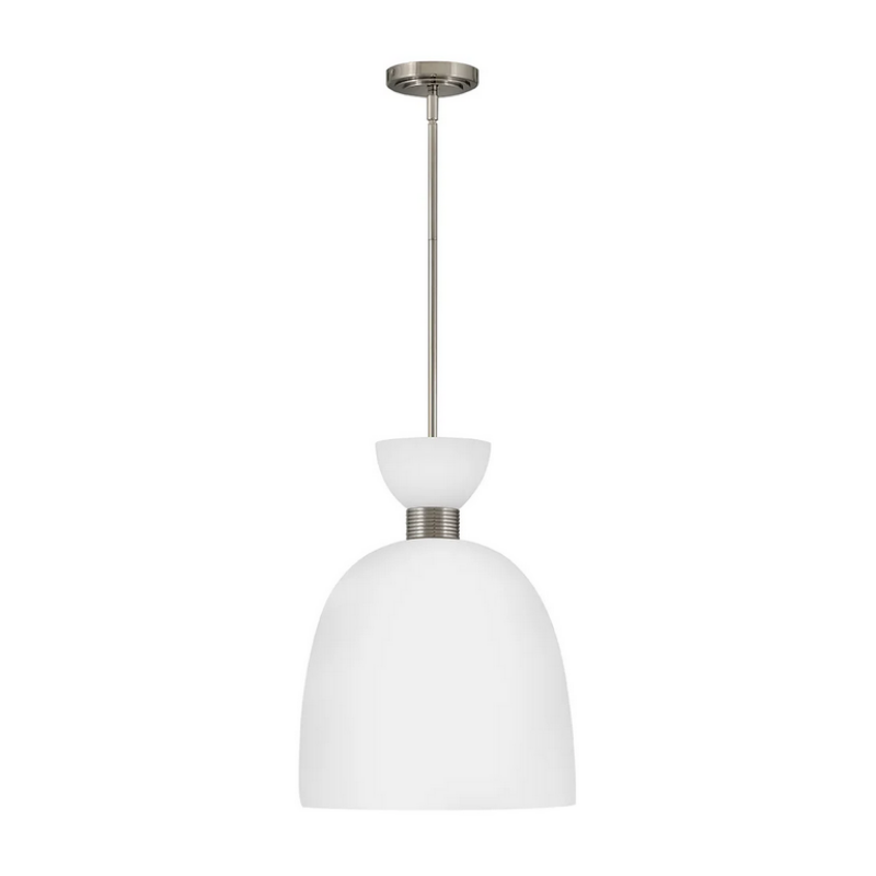 Hinkley 48347 Tallulah 1-lt 14" LED Pendant - Polished Nickel