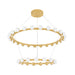 Corbett 484-46 Linus 39-lt 45" LED Chandelier