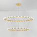 Corbett 484-61 Linus 57-lt 61" LED Chandelier