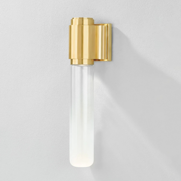 Hudson Valley 4841 Colrain 1-lt 18" Tall Wall Sconce - Aged Brass