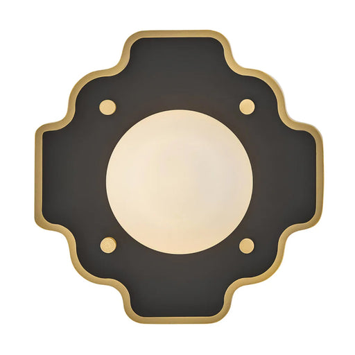 Hinkley 48410-LL Howe 1-lt 8" LED Wall Sconce - Gloss Black