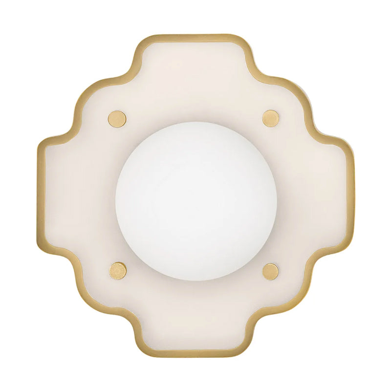 Hinkley 48410-LL Howe 1-lt 8" LED Wall Sconce - Light Taupe