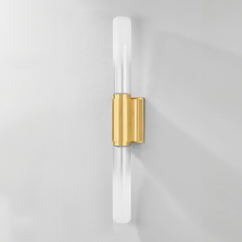 Hudson Valley 4842 Colrain 2-lt 32" Tall Wall Sconce - Aged Brass