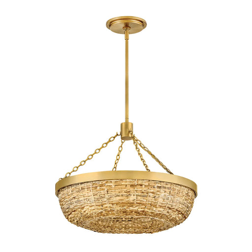 Hinkley 48423 Sanibel 4-lt 20" LED Semi-Flush Mount