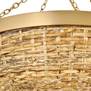 Hinkley 48423 Sanibel 4-lt 20" LED Semi-Flush Mount
