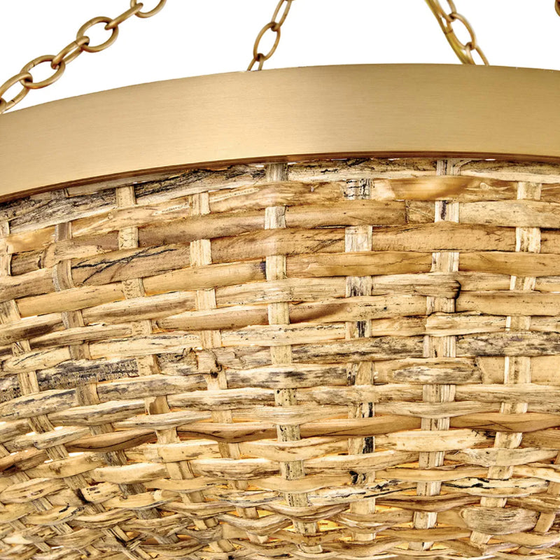 Hinkley 48423 Sanibel 4-lt 20" LED Semi-Flush Mount
