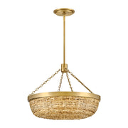 Hinkley 48423 Sanibel 4-lt 20" LED Semi-Flush Mount