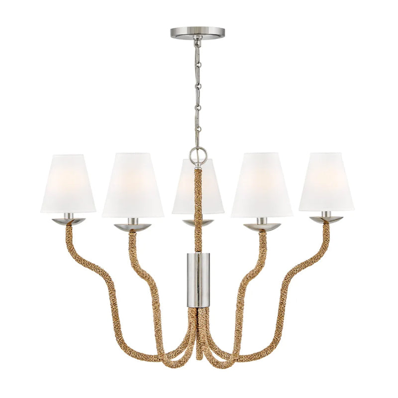 Hinkley 48444 Harwich 5-lt 36" LED Chandelier