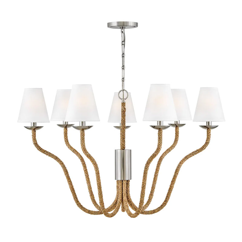 Hinkley 48445 Harwich 7-lt 40" LED Chandelier