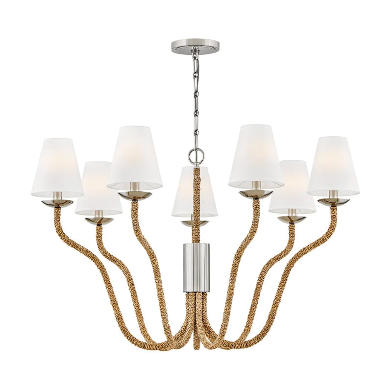 Hinkley 48445 Harwich 7-lt 40" LED Chandelier