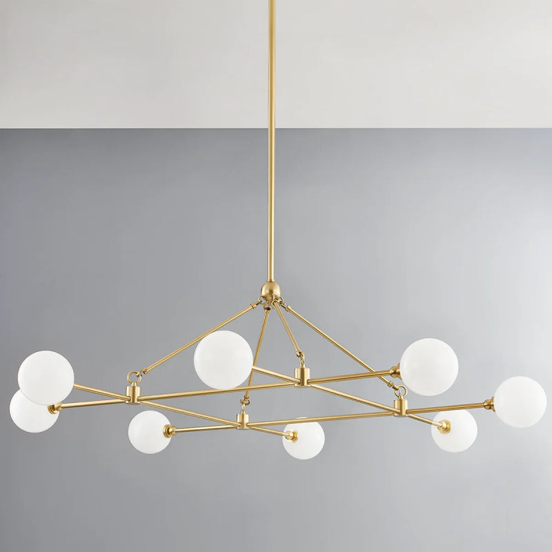 Hudson Valley 4846 Andrews 8-lt 46" LED Chandelier