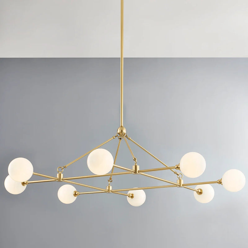 Hudson Valley 4846 Andrews 8-lt 46" LED Chandelier