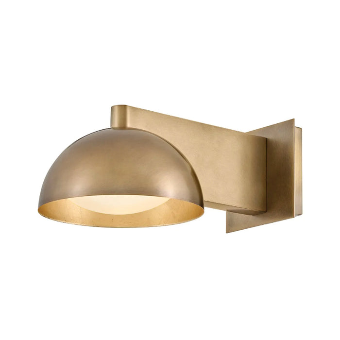 Hinkley 48480-LL Vargas 1-lt 14" Tall LED Task Wall Sconce - Heritage Brass