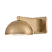 Hinkley 48480-LL Vargas 1-lt 14" Tall LED Task Wall Sconce - Heritage Brass