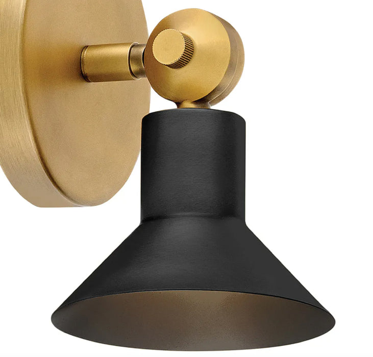Hinkley 48490 Dom 1-lt 7" LED Adjustable Wall Sconce