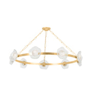 Corbett 485-61 Almandine 9-lt 61" LED Chandelier