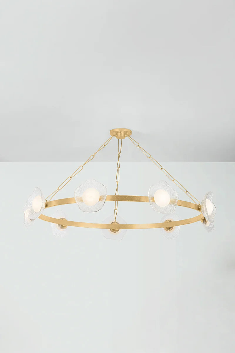 Corbett 485-61 Almandine 9-lt 61" LED Chandelier