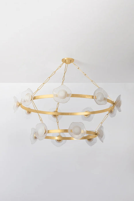 Corbett 485-62 Almandine 15-lt 61" LED Chandelier