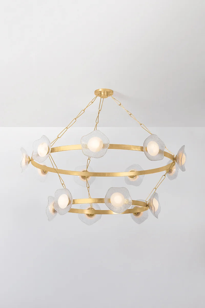 Corbett 485-62 Almandine 15-lt 61" LED Chandelier