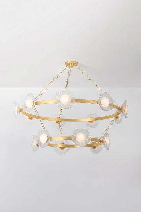 Corbett 485-62 Almandine 15-lt 61" LED Chandelier