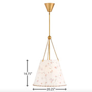 Hinkley 48505 Primrose 3-lt 20" LED Pendant
