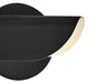 Hinkley 48523 Barrett 2-lt 13" LED Adjustable Accent Wall Light - Black