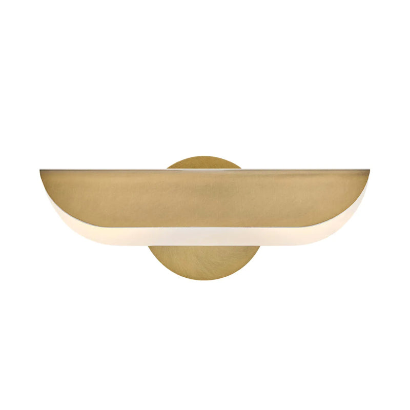 Hinkley 48523 Barrett 2-lt 13" LED Adjustable Accent Wall Light - Heritage Brass