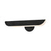 Hinkley 48524 Barrett 2-lt 20" LED Adjustable Accent Wall Light - Black