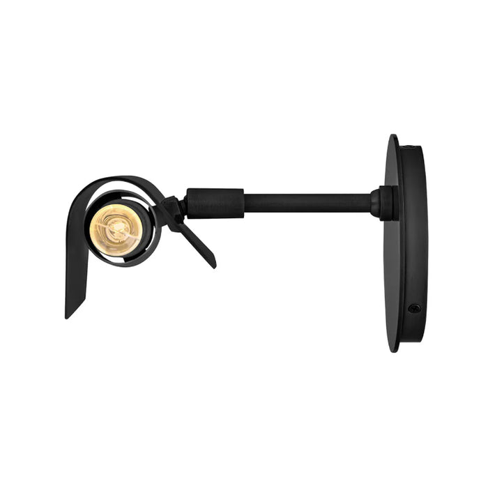 Hinkley 48524 Barrett 2-lt 20" LED Adjustable Accent Wall Light - Black