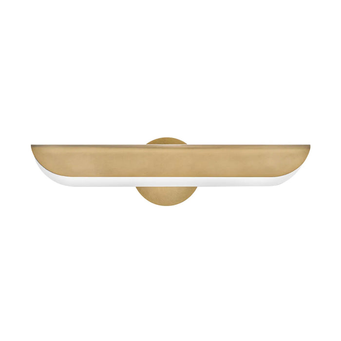 Hinkley 48524 Barrett 2-lt 20" LED Adjustable Accent Wall Light - Heritage Brass