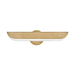 Hinkley 48524 Barrett 2-lt 20" LED Adjustable Accent Wall Light - Heritage Brass