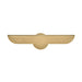 Hinkley 48524 Barrett 2-lt 20" LED Adjustable Accent Wall Light - Heritage Brass