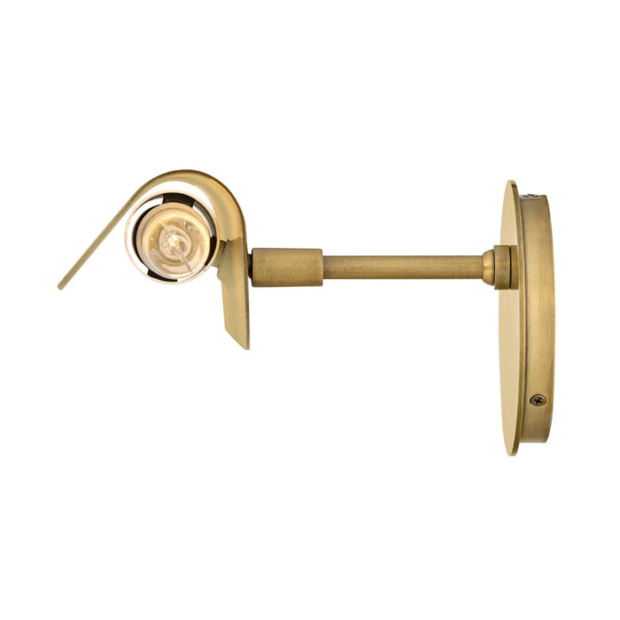 Hinkley 48524 Barrett 2-lt 20" LED Adjustable Accent Wall Light - Heritage Brass