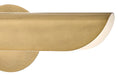 Hinkley 48524 Barrett 2-lt 20" LED Adjustable Accent Wall Light - Heritage Brass